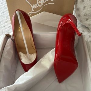 Christian Louboutin red hills